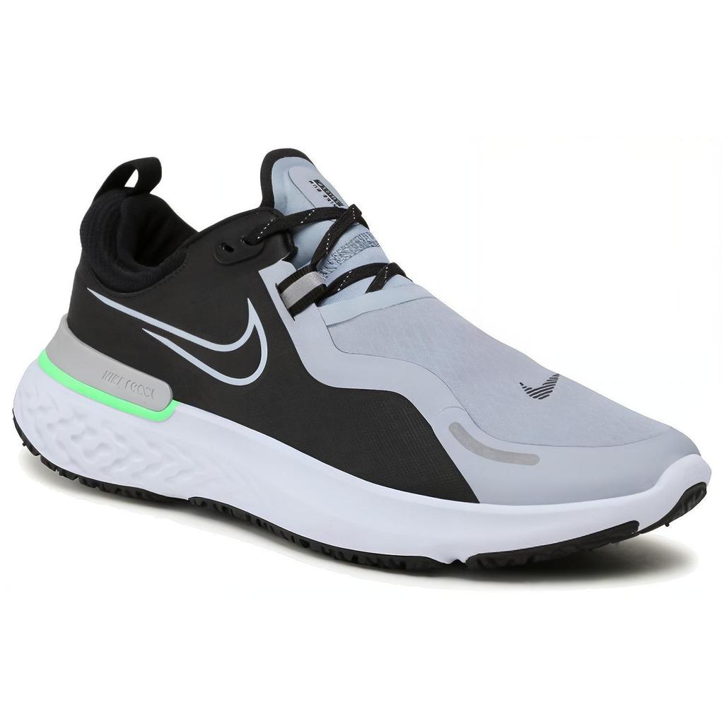 Nike React Miler Shield 'Серый Черный Зеленый' CQ7888-003
