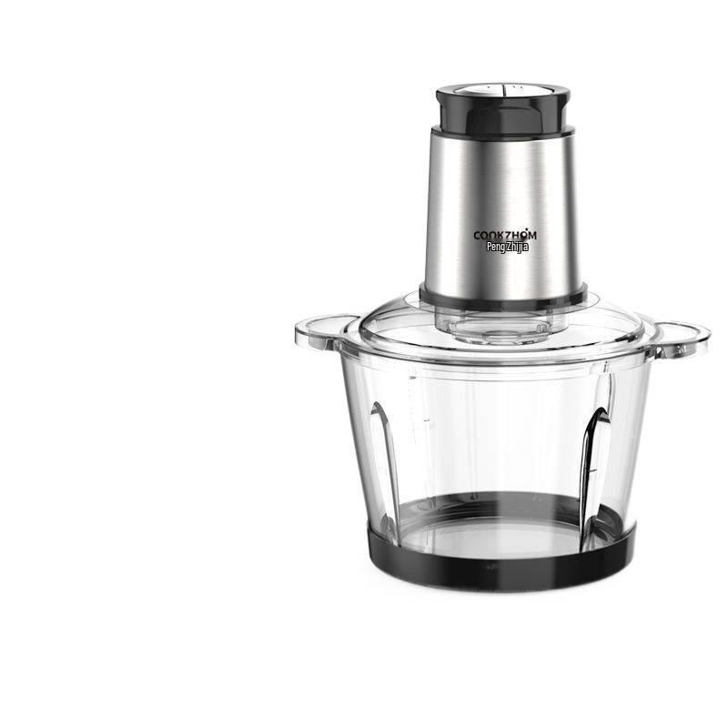 Chuzhijia Electric Stainless Steel Meat Grinder & Multi-Function Food Processor for Dumpling Stuffing, Garlic, and Chopped Vegetables