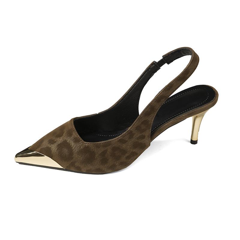 2025 новые черные туфли на высоком каблуке большого размера женские с дизайнерским чутьем нишевые весенние новые темпераментные остроносые туфли-лодочки на шпильке