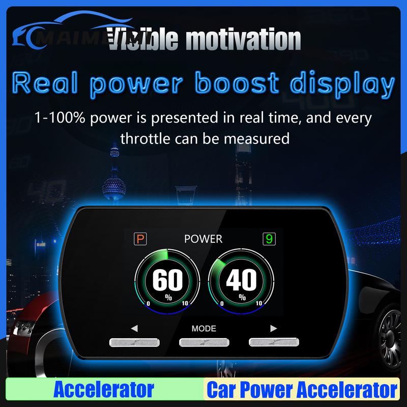 Digital Car Throttle Response Controller Racing Power Accelerator Potent Pedal Booster Electronics Accessories for Toyata