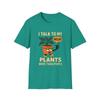 Unisex Softstyle T-Shirt Droopy Plant Talks More Than People Funny Shirt