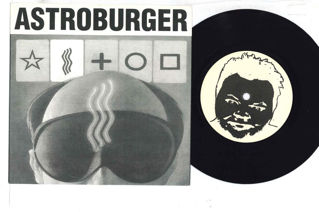 7inch Record ASTROBURGER - Pinboing Wizard EP LITE717 LITTLE TEDDY 1993 Germany Rock Used