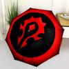 1 шт. Автоматический складной зонт World of Warcraft, ветрозащитная конструкция с 8 ребрами, легкий дорожный зонт для женщин/мужчин, a0902077