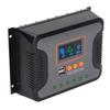 ШИМ-контроллер солнечной зарядки 80A 12V 24V 36V 48V двойной USB порт ЖК-дисплей для зарядки аккумулятора