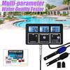 5 In 1 Water Quality Multi-parameter PH EC CF TDS(ppm) Temp Tester Meter Aquariums Hydroponics Pool Tank Pond Drinking