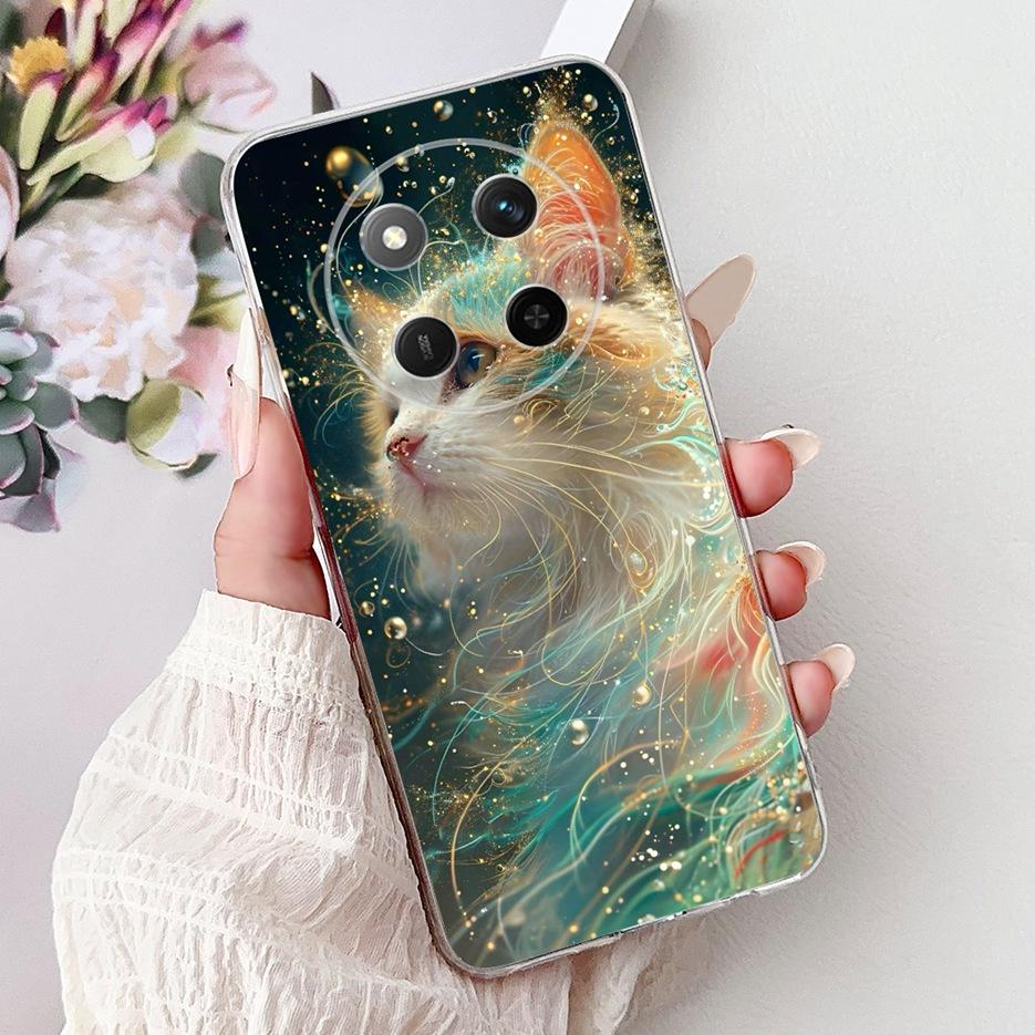 Чехол для Honor X9C Magic 7 Lite BRP-NX1 Новый Роскошный Расписной Чехол Мягкий Тонкий Чехол для Телефона Для Honor Magic7 Lite HonorX9C Умный Чехол