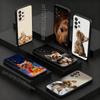 Йоркширский терьер собака Милый чехол для телефона Для Samsung S 9,10,21,30,22,23,24,25,26,Ultra,Plus,Lite,FE,4,5G Черный Мягкий Точный