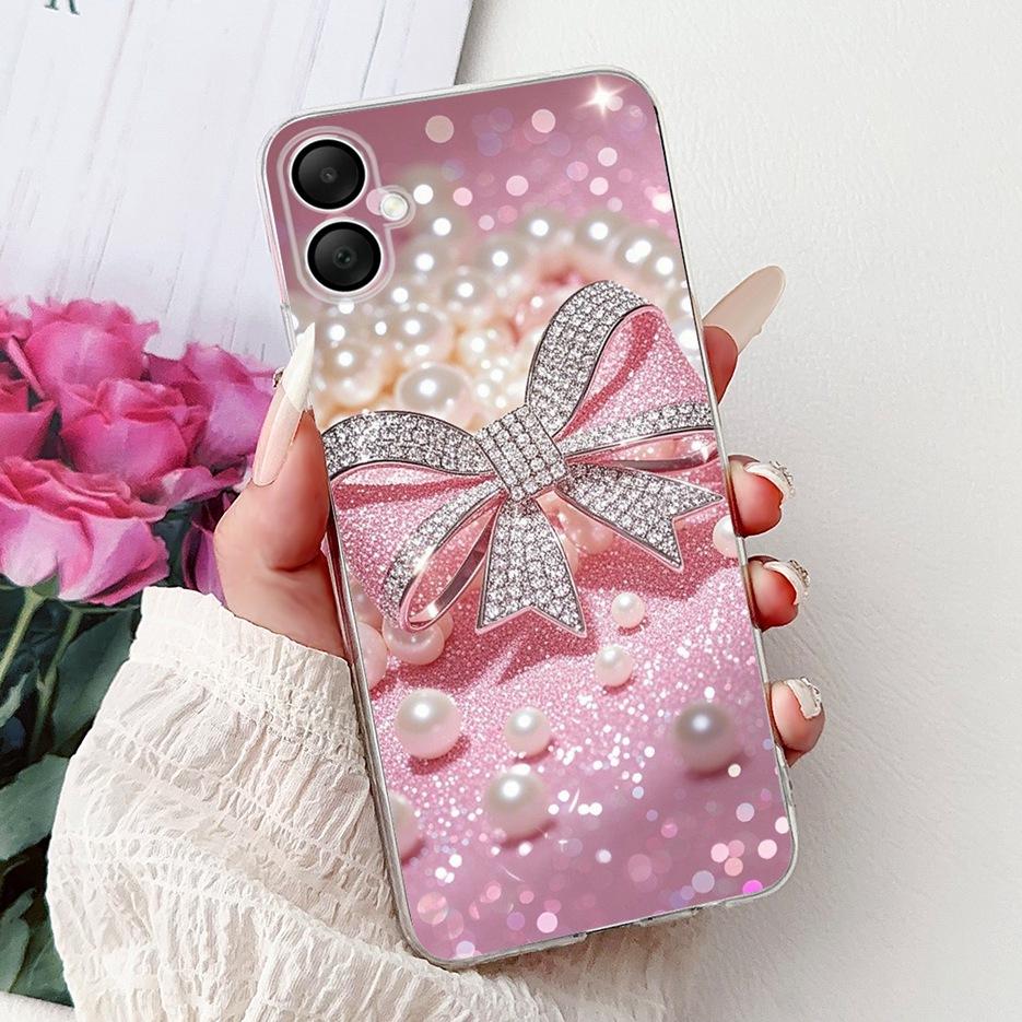 Для Samsung Galaxy A06 Чехол A04 A04e A05 Счастливой Карпом Модный Расписной Чехол Мягкий Силиконовый Чехол Для Samsung A06 A 04 Galaxy A05 Сумки