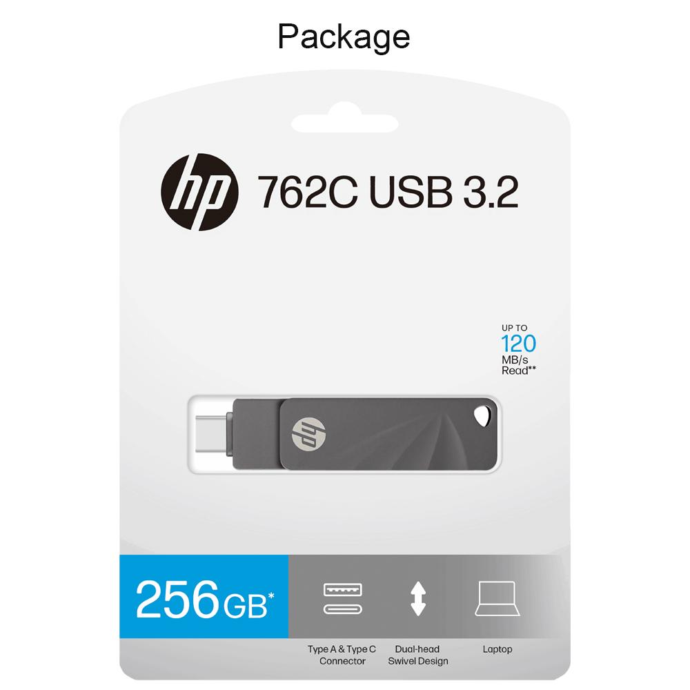 HP X762C USB3.2 OTG Type C металлический USB-флеш-накопитель 64 ГБ/128 ГБ/256 ГБ для ПК смартфона планшета