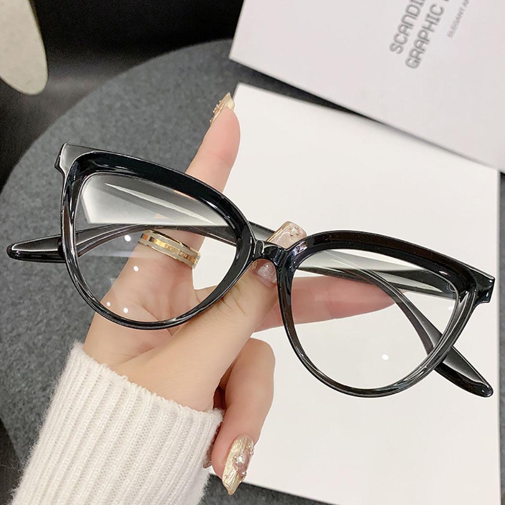 ПК Оптические очки Модные Модные очки Кошачий глаз Универсальные очки с блокировкой синего света для вечеринки