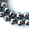 [ЗОЛОТОЙ КАМЕНЬ] Террагерцовое Зеркальное Огранение Ожерелье 8мм 50см Чистота 99.9999%