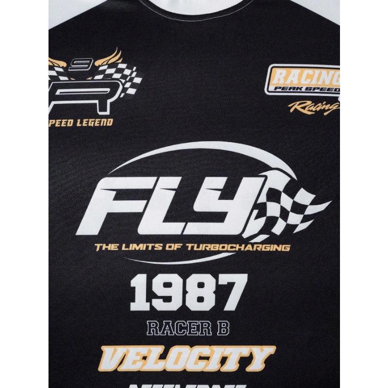 Summer Round Neck 3D Racing Printed Top Fashionable Casual Short Sleeved Men's T-shirts