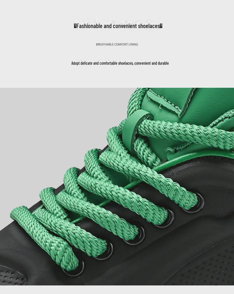 2024 Мужская модная сетчатая кожаная повседневная спортивная обувь, увеличивающая рост