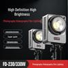 Двухцветный COB LED видеозаполняющий свет Zhipai FD-230W