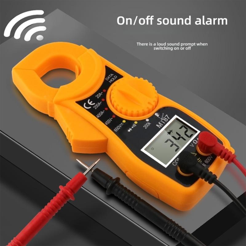Multifunction Multimeter With NCV Technology Rotatable Dials Data Retention And Ergonomic ABS Construction 25mm Jaw Opening