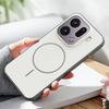 Магнитный чехол для телефона OPPO Find X9/X9 pro, двухцветный, матовый, из ПК и ТПУ, с ощущением кожи, металлическая кнопка, задняя крышка