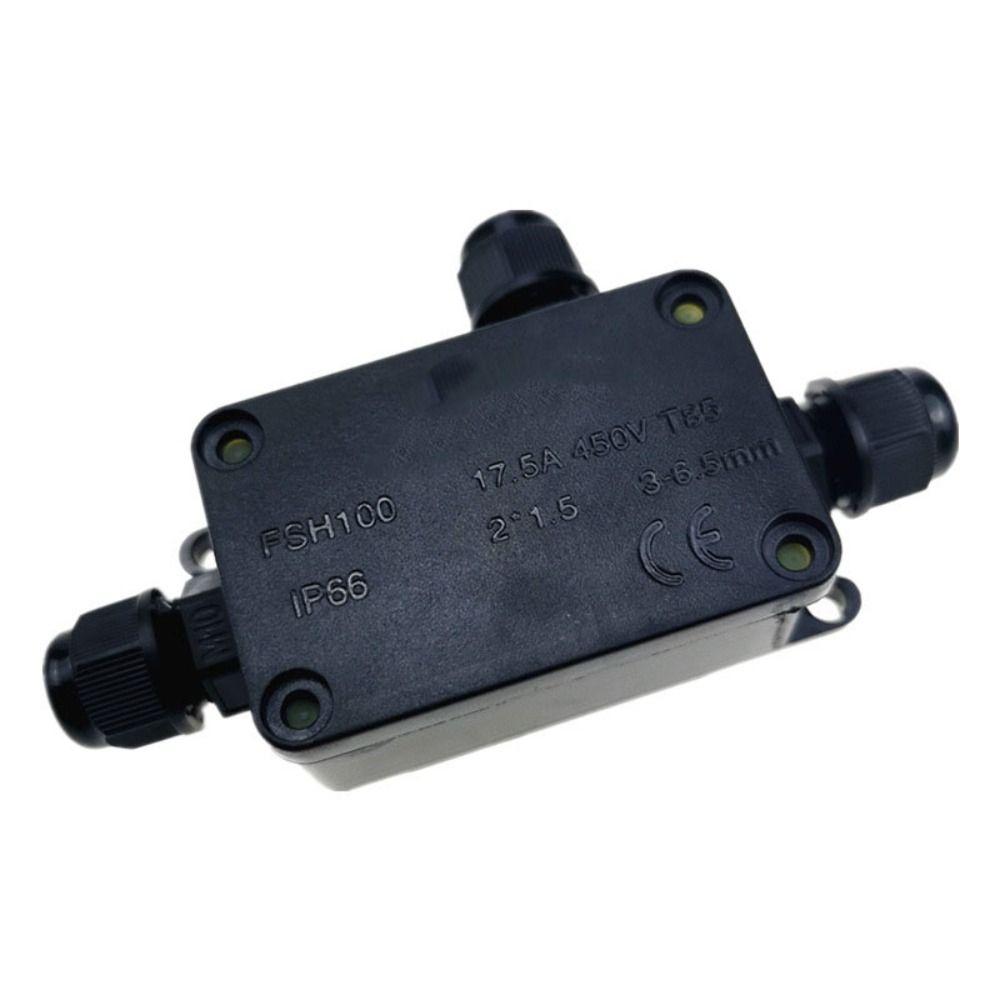2-Way 3-Way Sealed Junction Box Waterproof Electrical Cable Box IP66 Junction Box Garden Projects