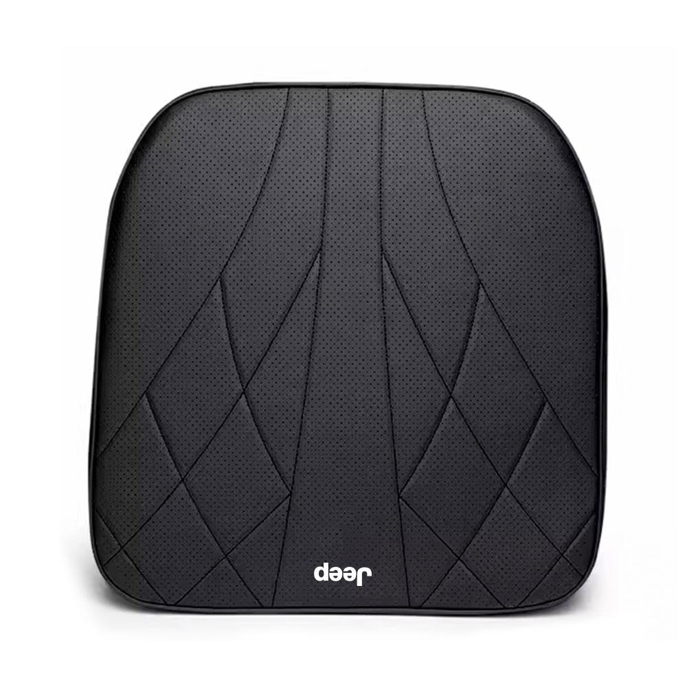 Car Memory Foam Headrest Neck Pillow Lumbar Waist Support Cushion Accessories For Jeep Cherokee Wrangler Trail Hawk Compass JPB