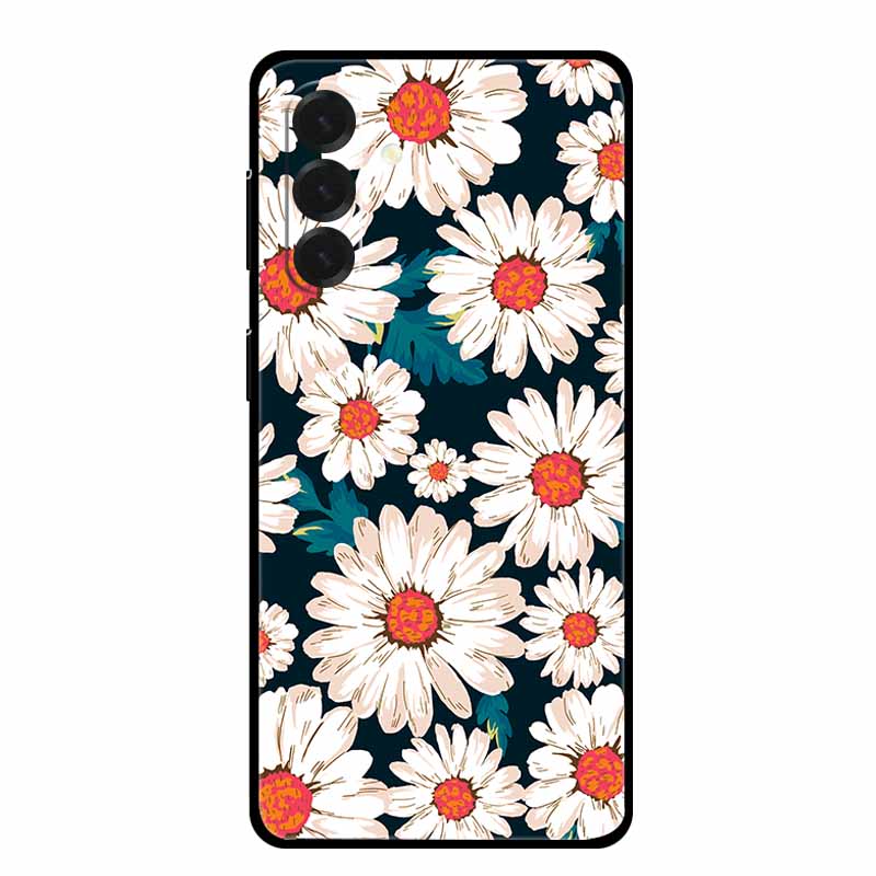 For Samsung Galaxy A17 5G Lion Cat Case Soft Silicone Cover for Galaxy A17 5G TPU Cases Shockproof Black Cover a17 Animal Bumper