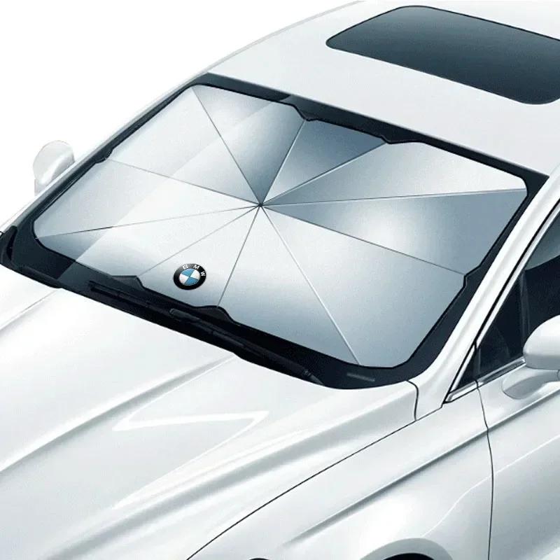 X5 X6 Car Windshield Sunshade Umbrella Interior Parasol For BMW 1 2 3 5 series E90 GT X1 X2 X3 X4 X5 X6 Auto Protection Accessor