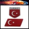 Премиум НАЦИОНАЛЬНЫЙ ФЛАГ ТУРЦИИ для ноутбука, настенные аксессуары, капот двигателя автомобиля, крыло, багажник, задняя наклейка, эмблема, значок, стикер