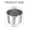 Uxcell 1pc 51mm Coffee Filter Basket, 4 Cups Stainless Steel Reusable Espresso Coffee Machine Bowl Basket Replacement