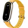 Ремешок для браслета Xiaomi Mi Band 8, модный кожаный сменный браслет Miband 8, NFC, нейлоновый браслет Mi Band 8