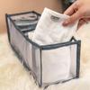 Wardrobe Closet Drawer Organizers for Underwear Bra Socks Panty Storage - Home Dormitory Cabinet Organization Boxes