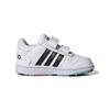 Adidas Neo Hoops 2.0 Comfortable Versatile Durable Low-Top Walking Shoes Baby Shoes White Black H01551