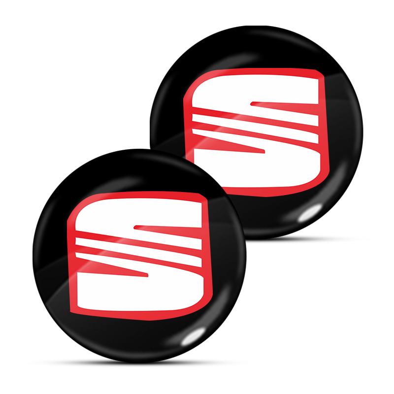 Наклейки на замочную скважину автомобильного замка Защита дверного замка Автомобильные 3D наклейки для Seat Leon st FR CUPRA Leon MK3 MK2 mk1 хэтчбек 5f Ibiza 3 6J 6L FR Ateca Arona