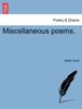 Книга Miscellaneous Poems.