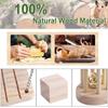 New Pet Toys Hamster Rabbit Dutch Pig Parrot Hamster Channel Play Wooden Teething Supplies Combination Set Small Pet Supplies