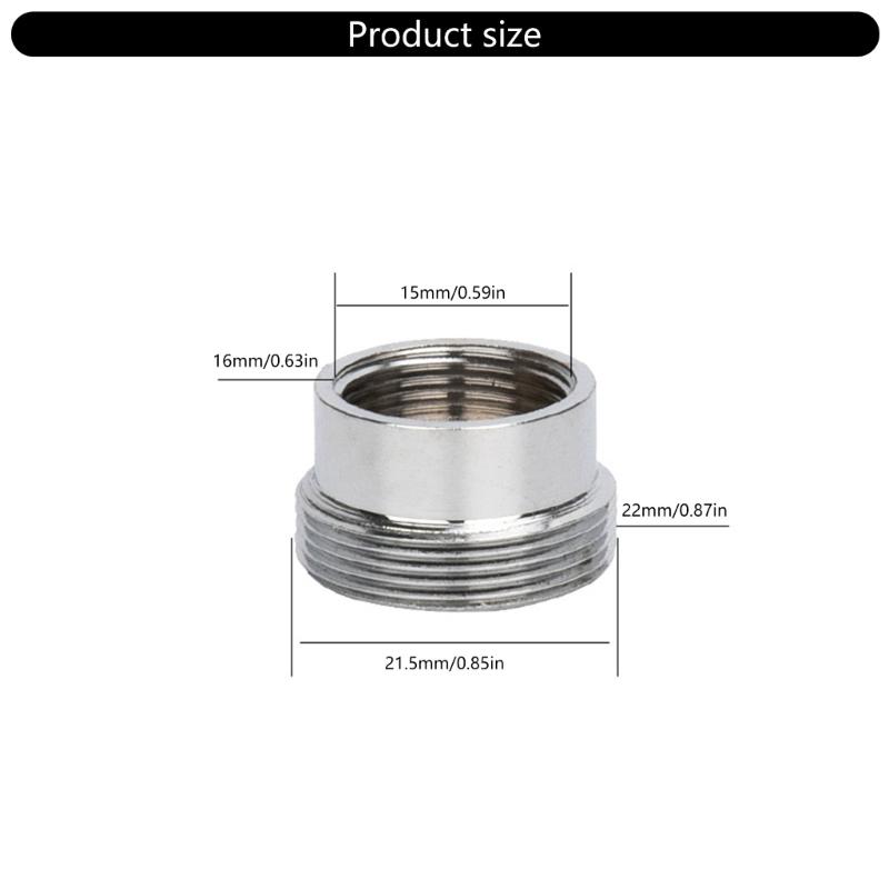 Pack of 20 Male Female Sink Water Tap Adapters Threaded Connectors for Kitchen Sink Aerators and Garden Hoses Connection