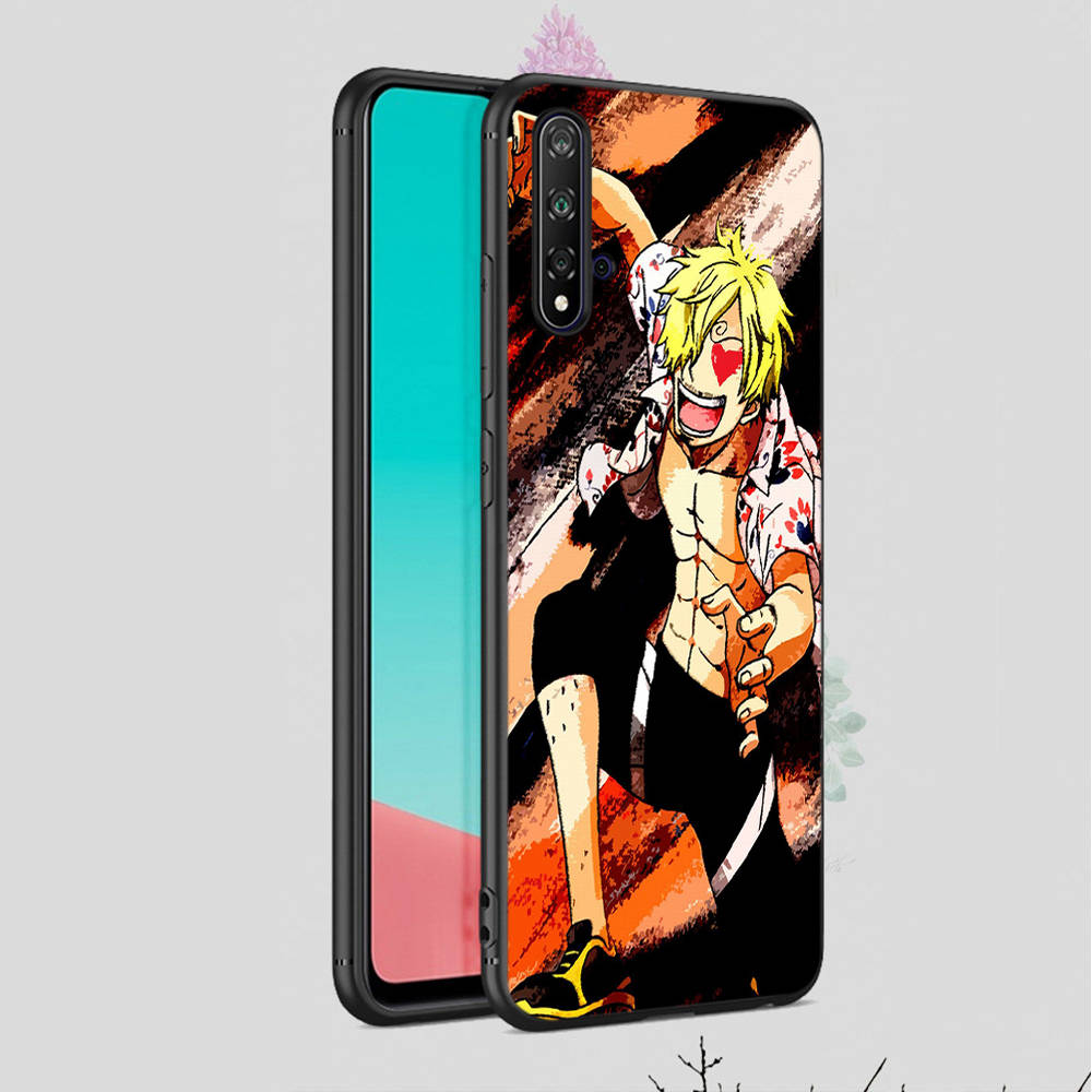 Чехол DT8 One Piece Zoro Sanji для Samsung A04 A14 A23 A34 A54 M23 M33 M52 M53 Realme 10 9 C30S C35 C55 VIVO Y02S Y21 Y33S Y51 X80 Pro Прозрачная крышка