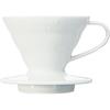 Керамический дриппер Hario V60 01 Белый Для 1-2 чашек