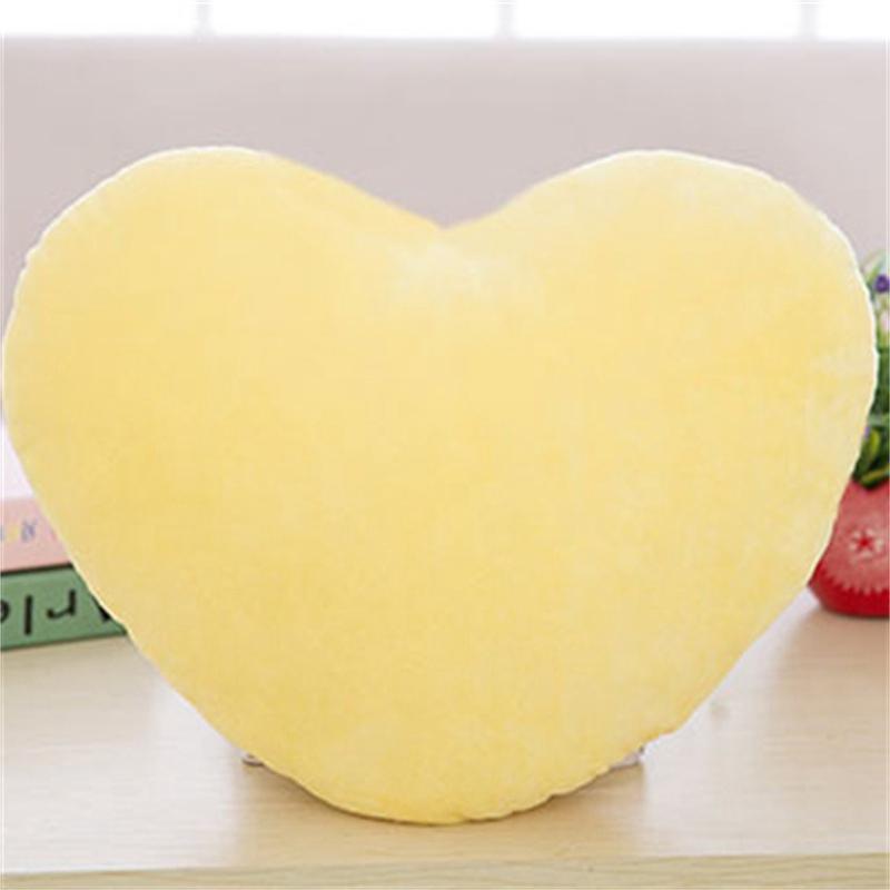 Cushion Toy Sofa Home Decorative Heart Shape Throw Pillow Stuffed Plush Doll