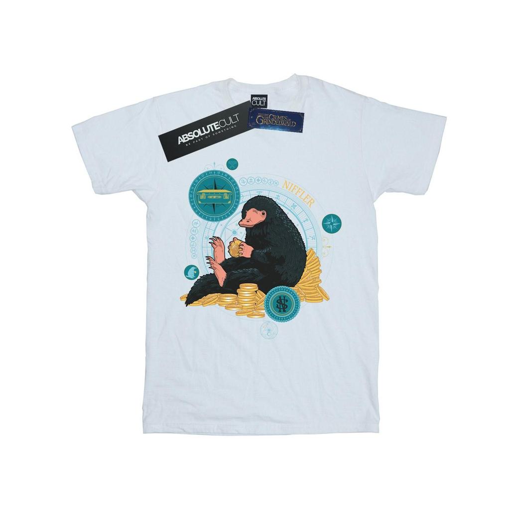 Футболка «Фантастические твари» для мальчиков «Сидящий Нюфлер»