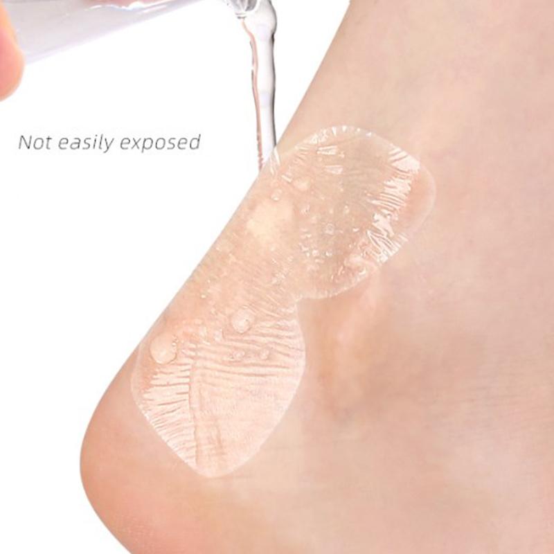 Пластырь в форме бабочки на пятку, устойчивый к износу, невидимый, устойчивый к поту, на ступню, на носок, лодыжку, медленное давление, остановка скрежета