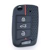 Чехол-брелок для автомобильного ключа-пульта для Vw Golf 7 Gti Polo T-Cross Touran Tiguan Skoda Octavia Rapid Kodiaq Fabia Seat Ibiza Leon