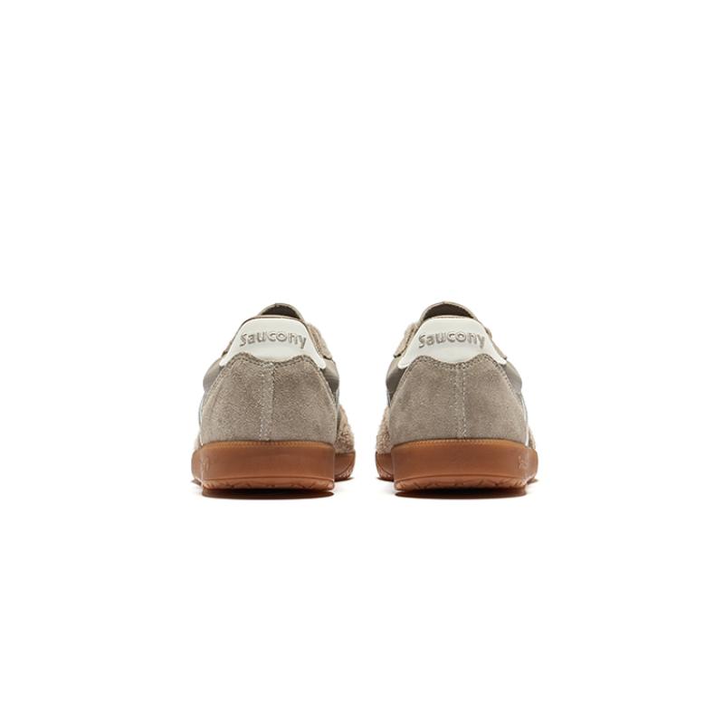 SAUCONY Амортизация Bullet Покрытие Низкий верх Повседневные Кроссовки для бега Унисекс Серо-белые Saucony S79057-6