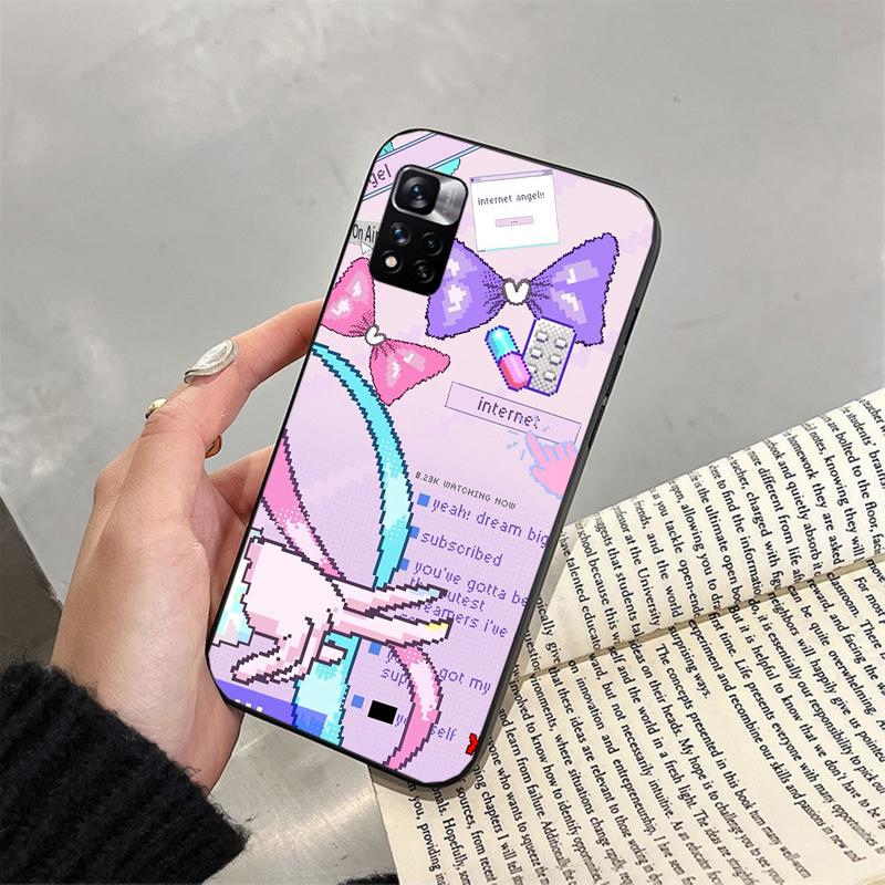 Чехол для телефона для Xiaomi Poco C71 15T 14T Pro Redmi note 15 14 14 13 Pro Redmi A5 15C 13C Needy Streamer Overload kangel