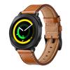 For Samsung Galaxy Watch4 Classic 46mm 42mm/Galaxy Watch4 44mm 40mm/Gear Sport Cowhide Leather 20mm Watch Band