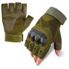 Men's Tactical Non-Slip Hard Shell Combat Gloves for Outdoor and Cycling