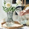 Transparent Glass Vase Nordic Flower Vases Ins Plants Bottle Flower Arrangement for Home Office Living Room Desktop Decoration