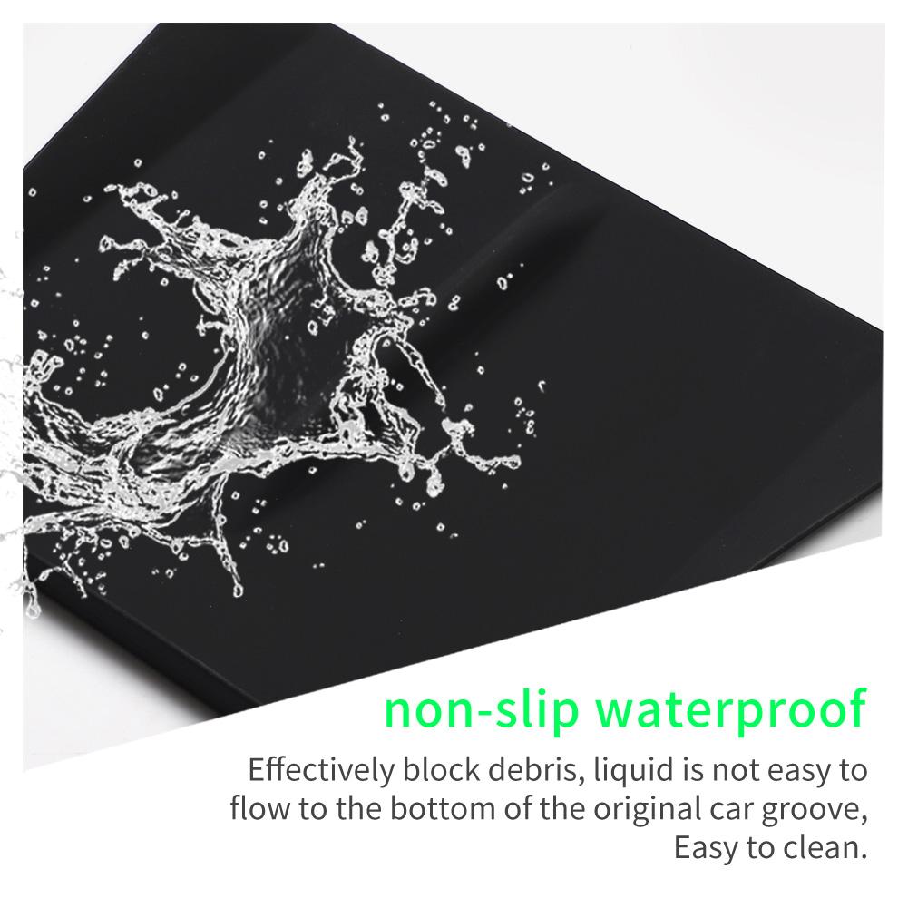 Для Tesla Model S 2025 противоскользящая накладка силиконовая автомобильная беспроводная зарядная накладка для телефона модель S нескользящий коврик автомобильные аксессуары