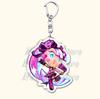 Горячая игра Cookie Chibis Брелоки для аксессуаров Сумка Тень Молоко Чистая Ваниль Мистическая Мука Конфетное Яблоко Брелоки Украшения Подарки