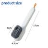 Fashion Multifunction Shoe Brush Soft Bristled Liquid Filled Up Wash Shoe Cleaning House Accessories Clean Kitchen Tools