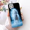 For Samsung Galaxy A22 4G A225F / A22 5G A226B Cool Dragon Tiger Pattern Phone Case For Samsung A22 Soft Silicone TPU Bumpers