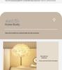Elegant Eye-Care Feather Remote Table Lamp - Perfect for Live Room Decor, Living Room Ambiance, and Bedroom Bedside Lighting.