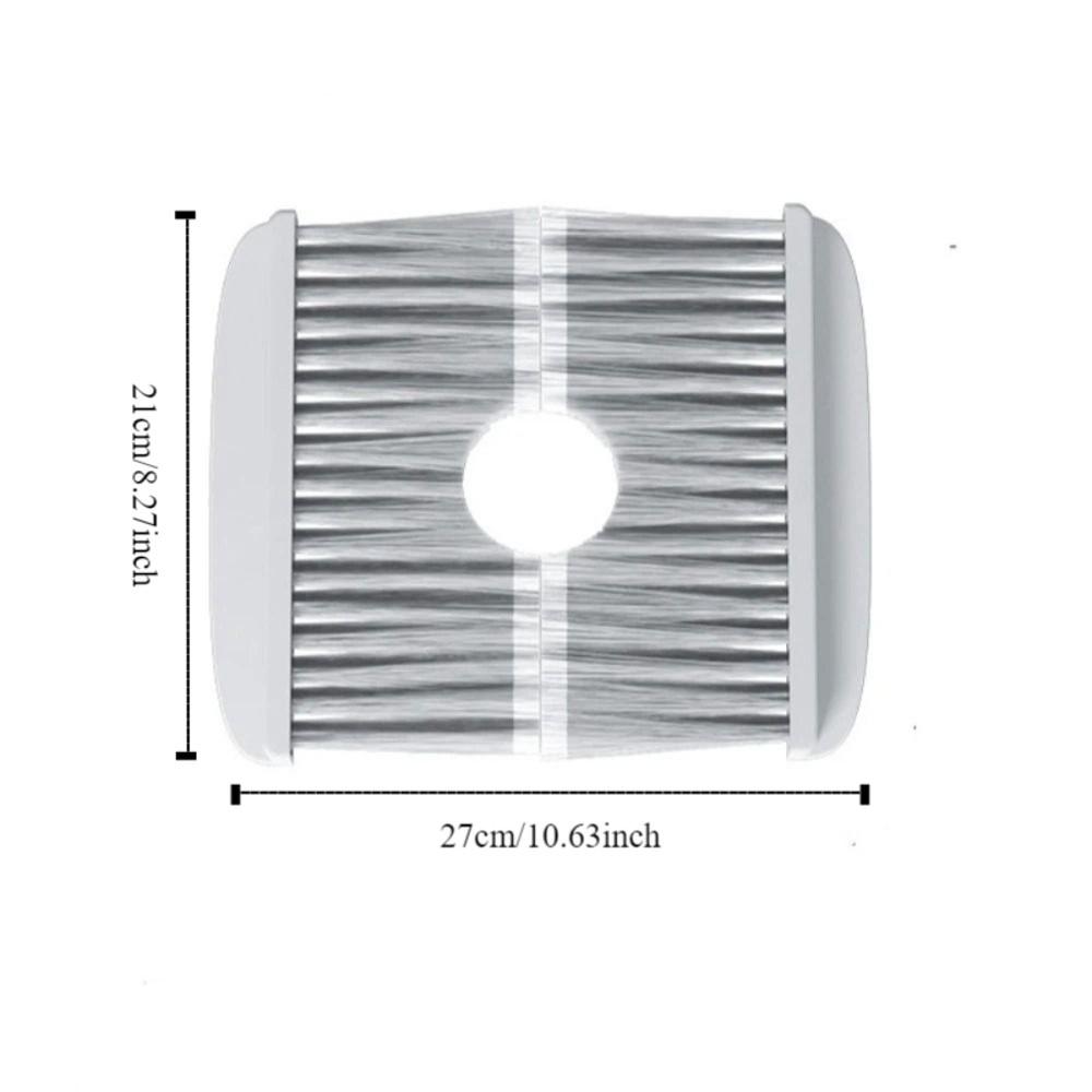 Professional Pet Hair Removal Brush Effective Litter Box Door Brush Cat Door Comb  For Litter Box